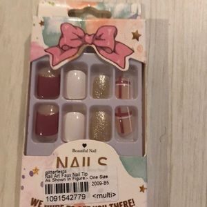 Fake Nails Short Length, you get All 5 colors